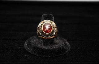 FORDHAM UNIVERSITY GOLD 10K CLASS RING 1976 4