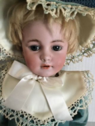 Vintage Doll 1279 Germany Halbig S&H 8 With Open/close Eyes And 2 Teeth 10