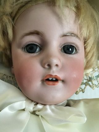 Vintage Doll 1279 Germany Halbig S&H 8 With Open/close Eyes And 2 Teeth 11