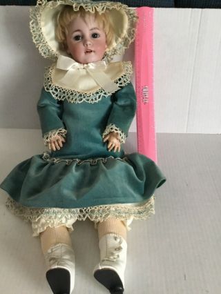 Vintage Doll 1279 Germany Halbig S&h 8 With Open/close Eyes And 2 Teeth