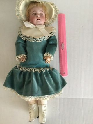 Vintage Doll 1279 Germany Halbig S&H 8 With Open/close Eyes And 2 Teeth 2