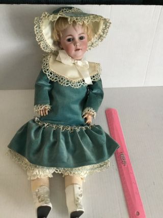 Vintage Doll 1279 Germany Halbig S&H 8 With Open/close Eyes And 2 Teeth 3