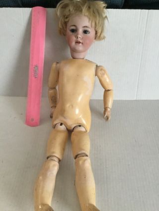 Vintage Doll 1279 Germany Halbig S&H 8 With Open/close Eyes And 2 Teeth 7