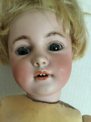 Vintage Doll 1279 Germany Halbig S&H 8 With Open/close Eyes And 2 Teeth 8