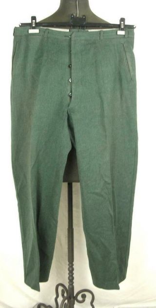Ww2 Wwii German Army Forestry Service Officer Pants Trousers