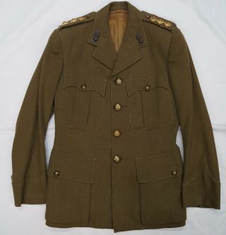 WW2 Canadian RCA Officers Service Dress Jacket Named with Papers and Trousers 2