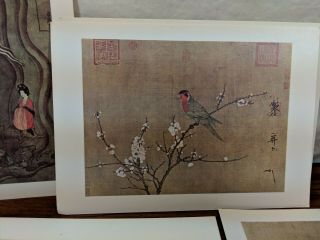 Vintage unposted Postcard Famous China Ancient Paintings Taiwan National Museum 5