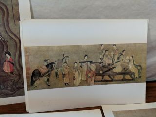 Vintage unposted Postcard Famous China Ancient Paintings Taiwan National Museum 6