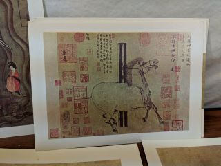 Vintage unposted Postcard Famous China Ancient Paintings Taiwan National Museum 7