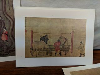 Vintage unposted Postcard Famous China Ancient Paintings Taiwan National Museum 8