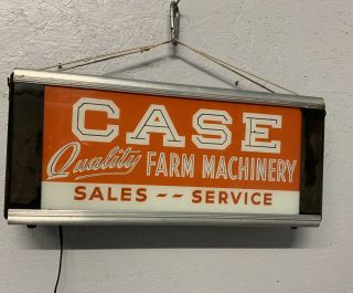 Case Tractors Dealer Sign Antique Rare