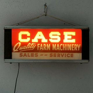 Case Tractors Dealer Sign Antique RARE 6