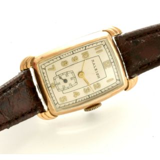 VINTAGE RALEIGH SWISS DRESS WATCH CA1950S 3