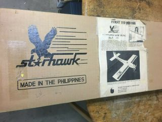 Vintage Thorpe Starhawk Low Wing Arc Model Airplane Kit