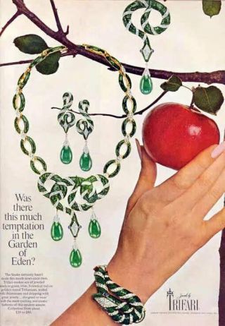 TRIFARI Alfred Philippe Garden of Eden Blue Enamel & Pendants Snake Necklace 7