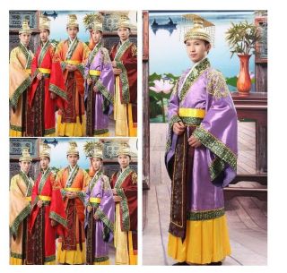 Chinese Traditional Ancient Costume Emperor Prince Dramaturgic Theatrical Play