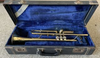 Trumpet,  Lafayette Made By Couesnon Paris Vintage Trumpet Sn 40216 W/case