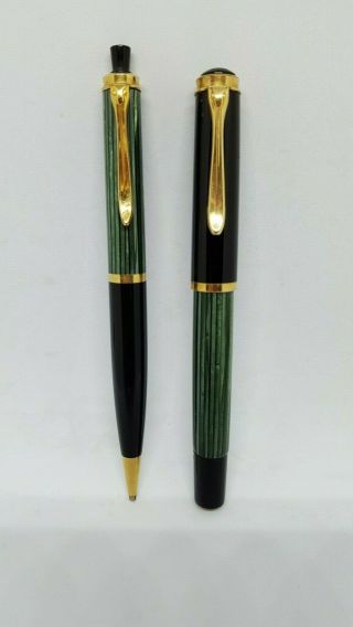 Vintage Pelikan 400 N Gunther Wagner Fountain Pen & Pencil 50´s