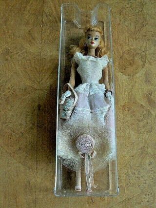 Vintage Blonde Ponytail Barbie In Plantation Belle 966 (1959)
