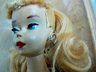 Vintage Blonde Ponytail Barbie in Plantation Belle 966 (1959) 4