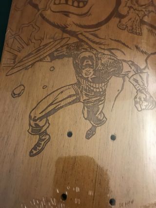 Marvel Comics Avengers Santa Cruz Skateboard Deck 7