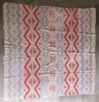 Unknown Vintage Antique Cotton Camp Southwest Trade Blanket Beacon Buell 2