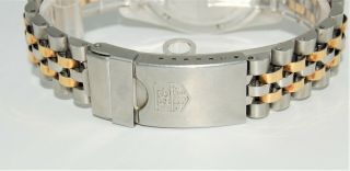 Vintage Tag heuer 1000 Professional 200m 980.  020B Two Tone Watch 5