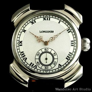 Longines Vintage Mens Wristwatch Noble Design Mechanical Men 