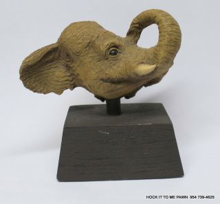 Ancient Passage Sculpture By Rick Cain,  Elephant,  Limited Edition