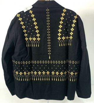 Nwt $1690 Vintage Yohji Yamamoto Pour Homme Wool Jacket Coat Blazer Black M