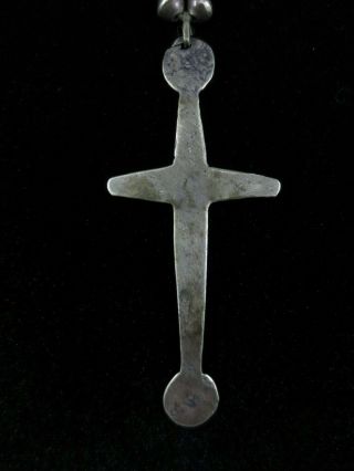 Antique Pueblo Cross Necklace 6