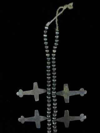 Antique Pueblo Cross Necklace 8