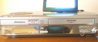 Panasonic DVD VHS Home Theater SA - HT830V 5 Disc RARE 3 WAY COMBO VTG 3