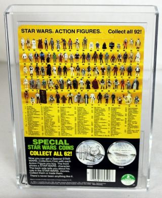 Vintage Star Wars Carded POTF C - 3PO Action Figure AFA 85 Y - NM, 2