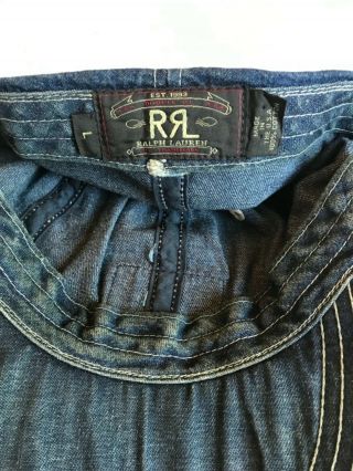 RRL Ralph Lauren Vintage Denim Hat from 1993 6