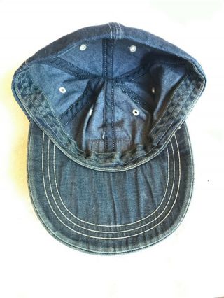 RRL Ralph Lauren Vintage Denim Hat from 1993 7