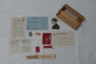 Vintage 1961 Dick Tracy Crimestoppers Club Kit Complete