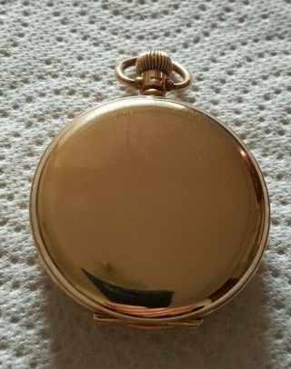 Antique 9ct Gold Waltham Full Hunter pocket watch in GWO 3