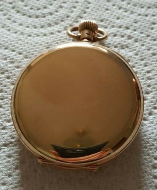 Antique 9ct Gold Waltham Full Hunter pocket watch in GWO 4