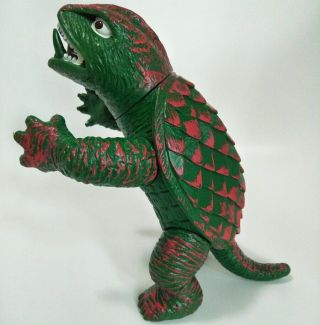 Vintage 70s Nitto Gamera 8 " Sofubi Bullmark Popy Marusan Sofvi Godzilla Kaiju