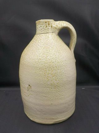 Handsome Antique Primitive Stoneware Beehive Salt Glaze Crock Jug Exc
