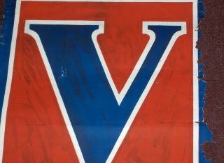 orig V (for Victory) INVEST Poster WWI Liberty Loan War Bond Home Front 2