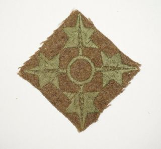 4th Infantry Division Wwi Us Army Patch Wool Felt Pre Wwii P9091