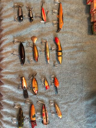 16 Assorted Vintage Fishing Lures.