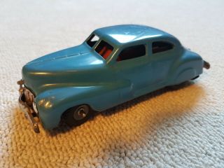 Tin Toy Car Jnf Version,  Blue,  1949 - 1955,  U.  S.  Zone Germany