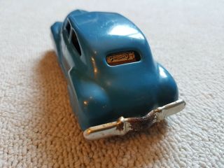 Tin Toy CAR JNF Version,  BLUE,  1949 - 1955,  U.  S.  Zone Germany 3