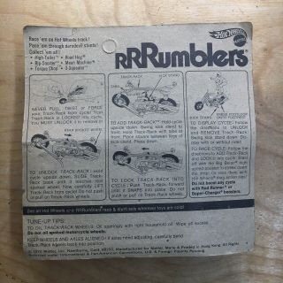 Vintage Mattel Hot Wheels Rrrumblers - OLD STOCK 2