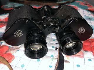 E.  Leitz Wetzlar 10x40 Camparit 570042 Binoculars & Case Vintage Antique Germany 3