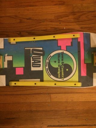 Vintage 80s T&C Town And Country Dog Town Skateboard Dogtown 3