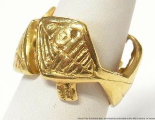 Georges Braque 18k Gold Arethusa Fish Ring Bijoux Heger de Lowenfeld Paris 2
